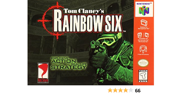 Tom Clancy´s Rainbow Six【美品・N64北米版】-
